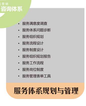 工業(yè)品營(yíng)銷(xiāo)服務(wù)體系規(guī)劃與管理